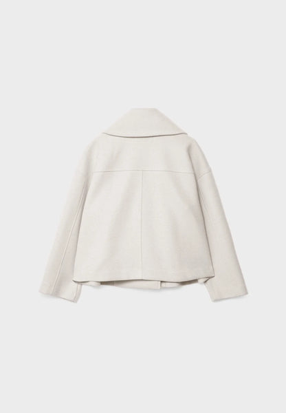 Chaqueta Cruzada Mujer con Botones Estilo Elegante
