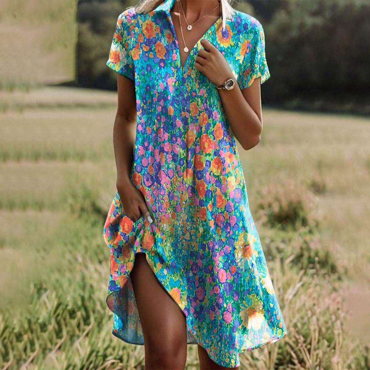 Vestido Verano Mujer Estilo Boho Chic - Mavetta