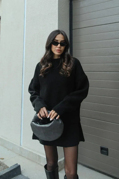 Conjunto Mujer de Punto Suave de Dos Piezas