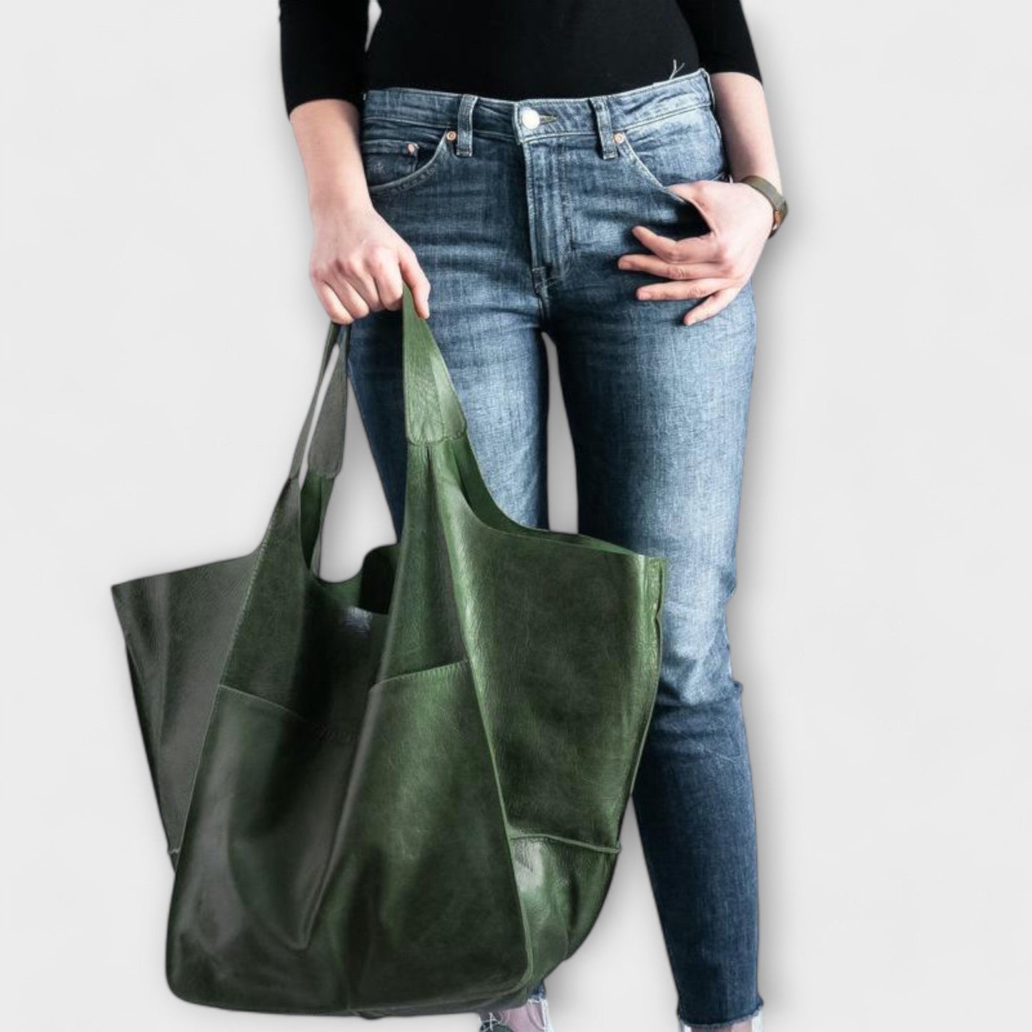 Bolso Clasico Mujer Espacioso Estilo Casual Refinado