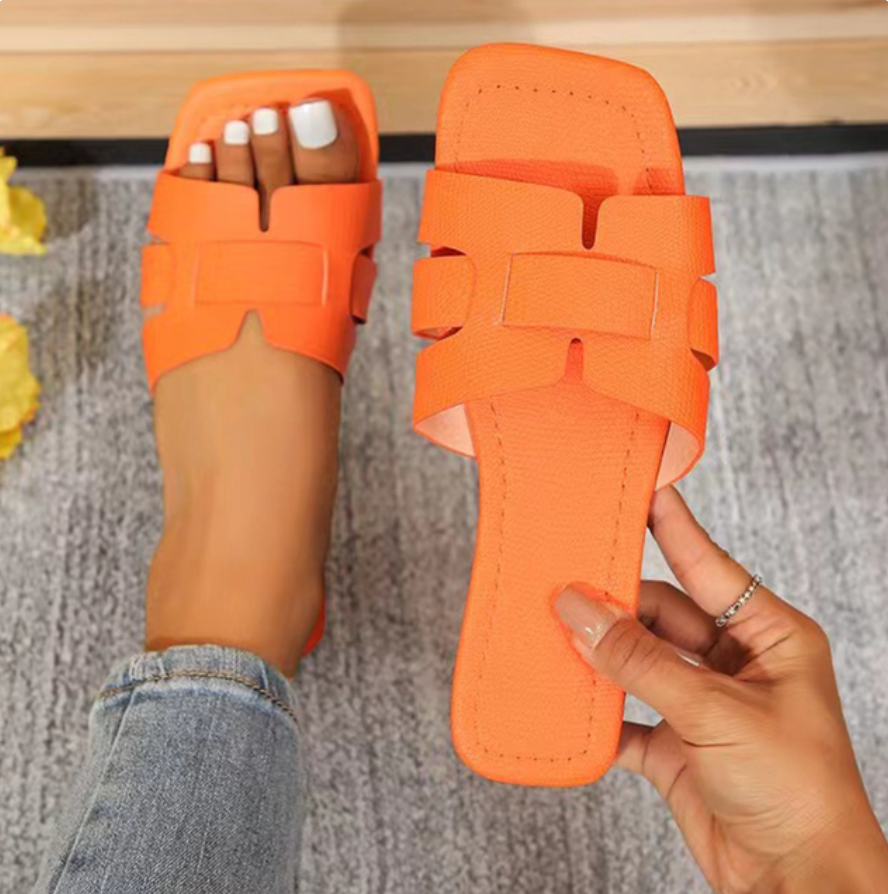 Sandalias Planas Mujer Tiras Anchas Verano - Mavetta