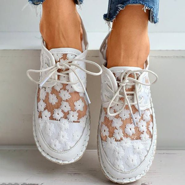Zapatillas Ortopédicas Mujer con Soporte Total y Estampado - Mavetta