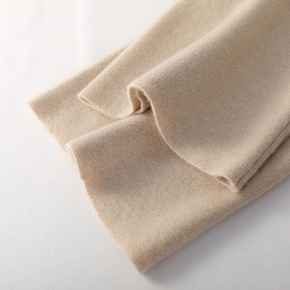 Pantalón Palazzo Mujer de Punto Cintura Elástica