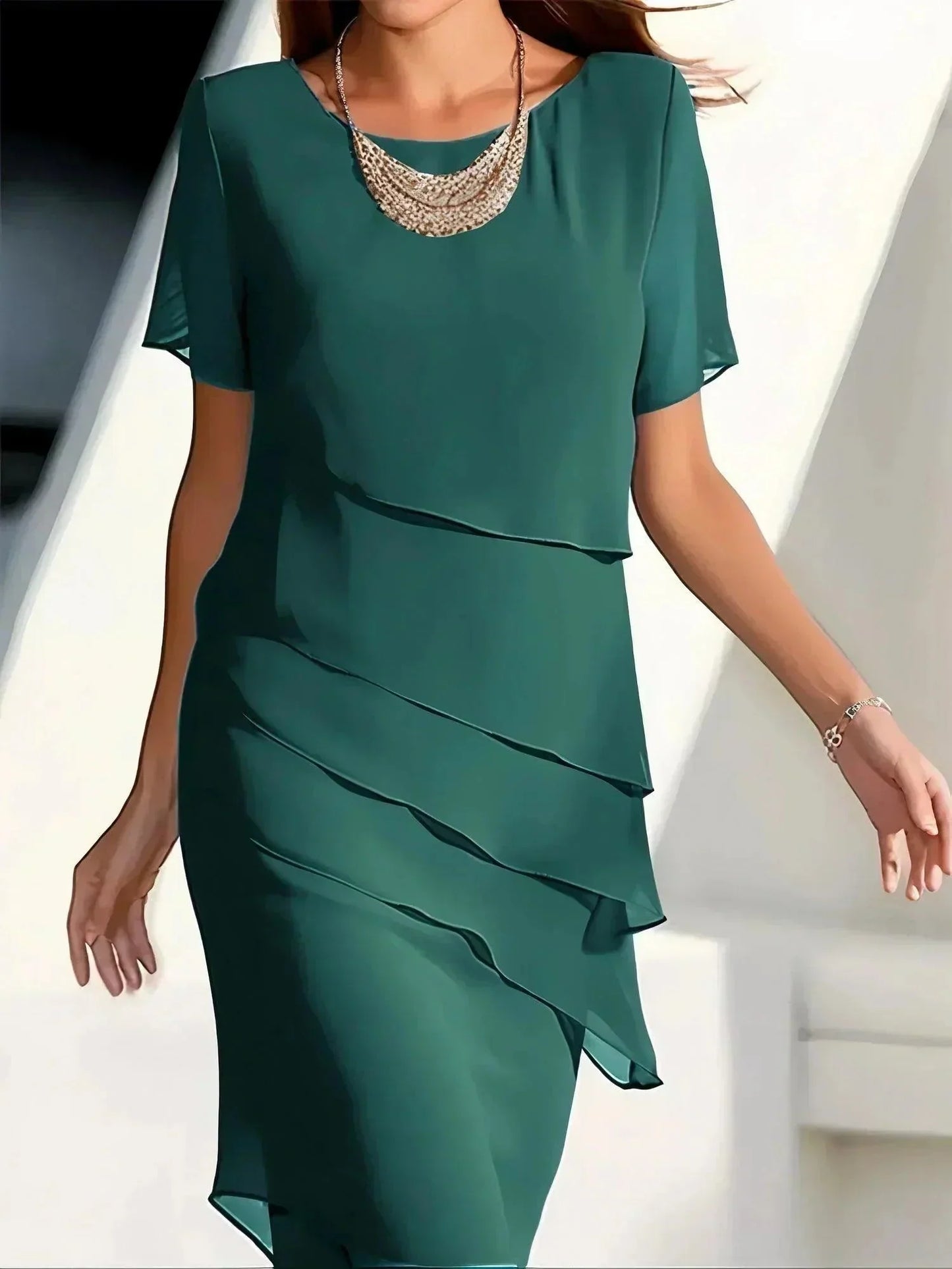 Vestido Mujer Ajustado Estilo Elegante