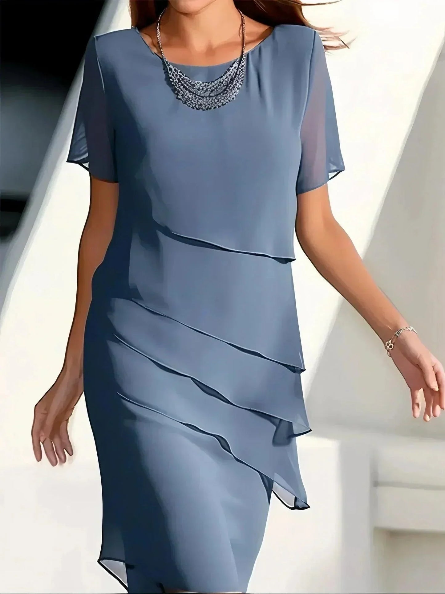 Vestido Mujer Ajustado Estilo Elegante - Mavetta