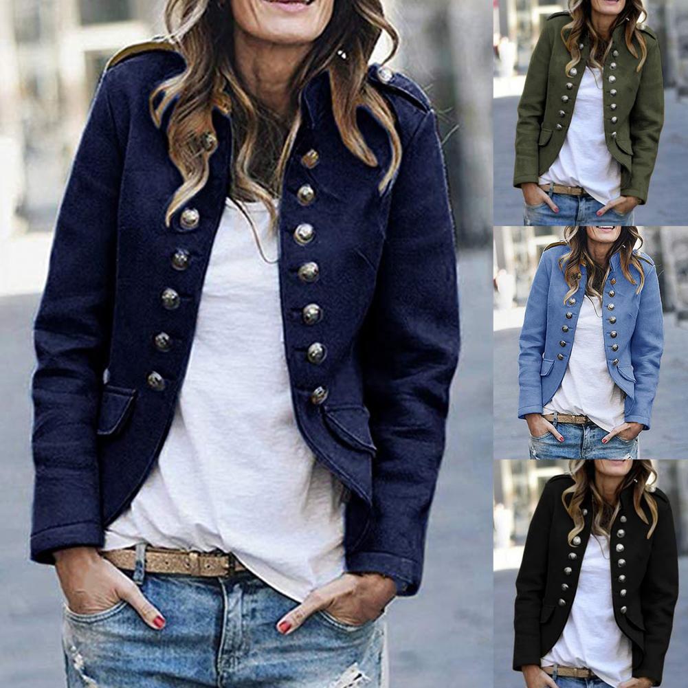 Chaqueta casual mujer con bolsillos ajuste cómodo - Mavetta