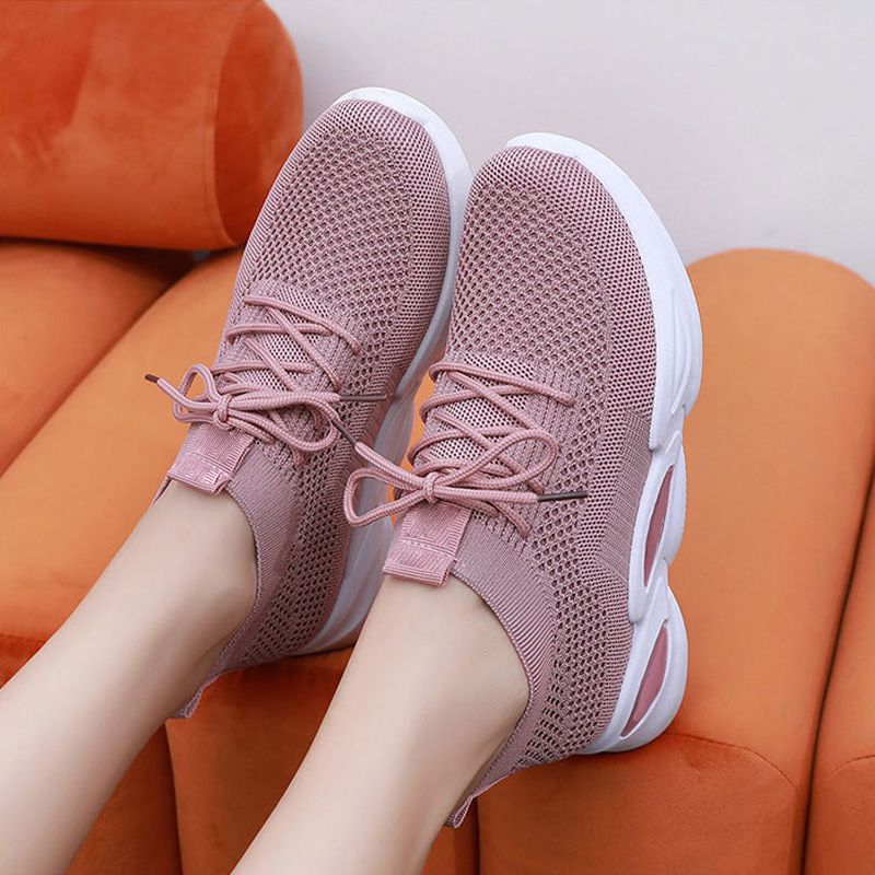 Zapatillas Mujer Transpirables Tejido de Malla Ligera