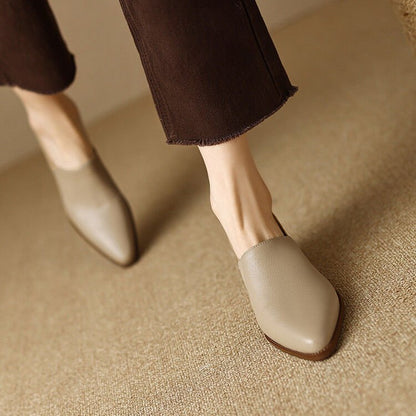 Mocasines Mujer de Piel Suave Diseño Minimalista Plano - Mavetta