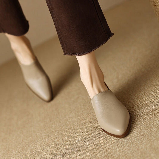 Mocasines Mujer de Piel Suave Diseño Minimalista Plano - Mavetta