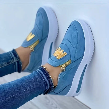 Zapatillas Mujer Comodas con Cremallera