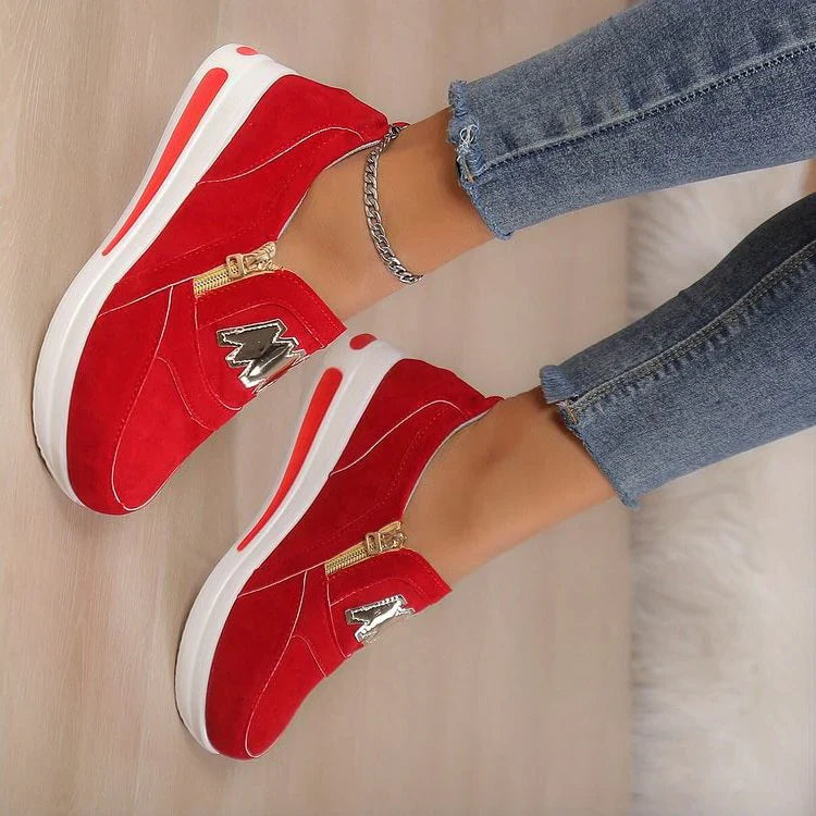 Zapatillas Mujer Comodas con Cremallera