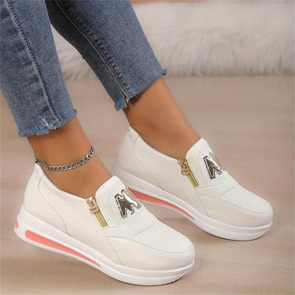 Zapatillas Mujer Comodas con Cremallera