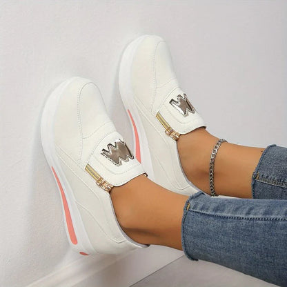 Zapatillas Mujer Comodas con Cremallera
