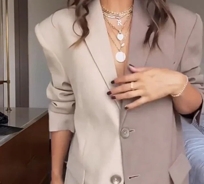 Conjunto Mujer Holgado Combinado Diseño