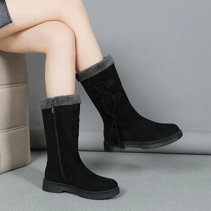 Botas Mujer Invierno Suela Gruesa Forro Calido