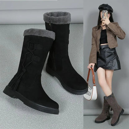 Botas Mujer Invierno Suela Gruesa Forro Calido