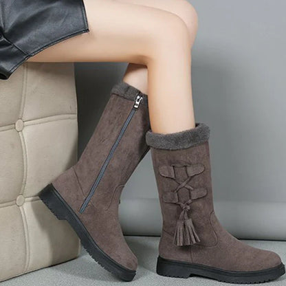 Botas Mujer Invierno Suela Gruesa Forro Calido