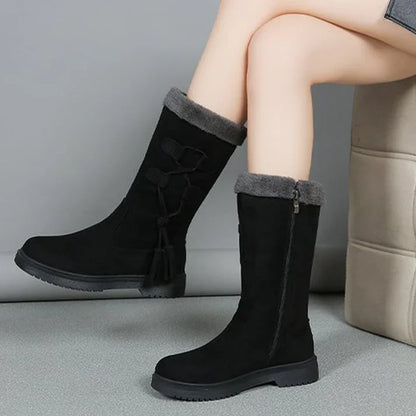 Botas Mujer Invierno Suela Gruesa Forro Calido