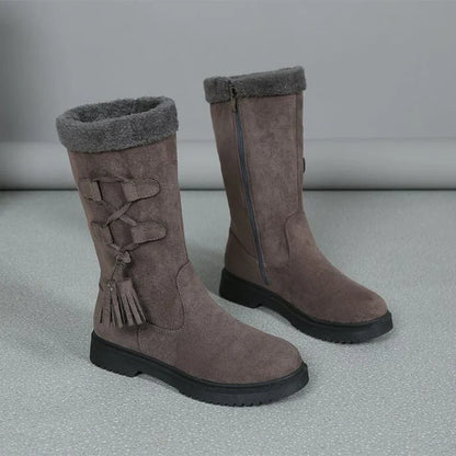 Botas Mujer Invierno Suela Gruesa Forro Calido