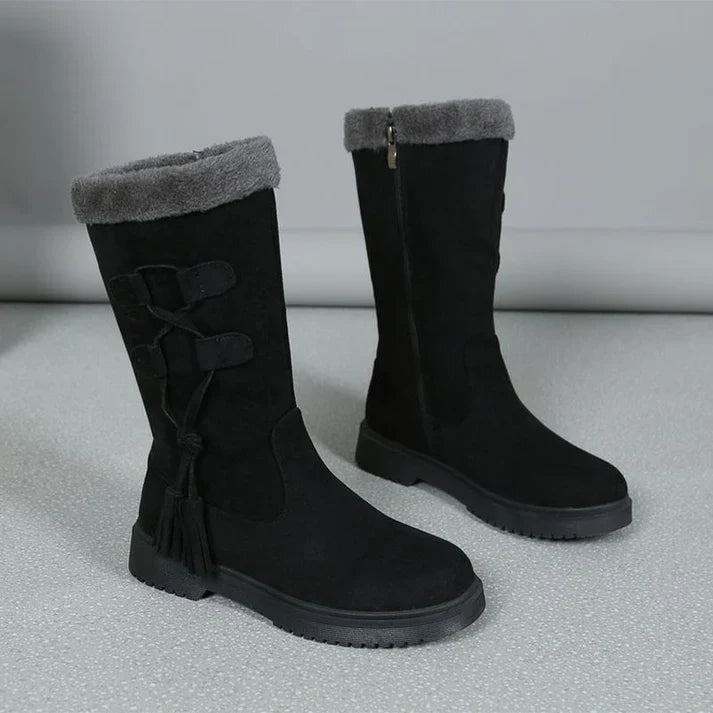 Botas Mujer Invierno Suela Gruesa Forro Calido