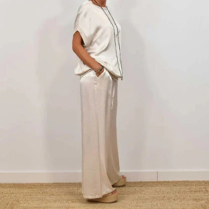 Traje Mujer Dos Piezas Blazer y Pantalón Corte Clásico
