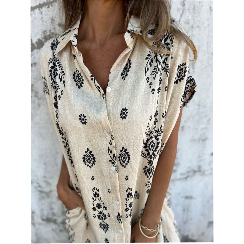 Vestido Boho Mujer Ligero Vintage Estilo Verano Festival