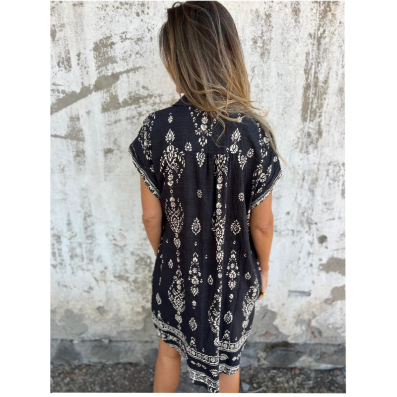 Vestido Boho Mujer Ligero Vintage Estilo Verano Festival