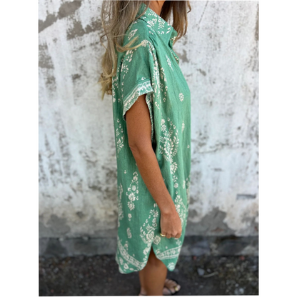 Vestido Boho Mujer Ligero Vintage Estilo Verano Festival