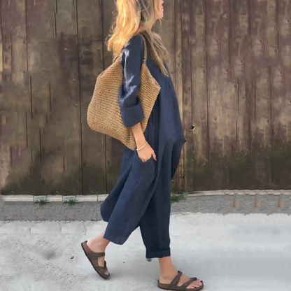 Conjunto Mujer de Verano Sin Mangas y Pantalón Fluido - Mavetta