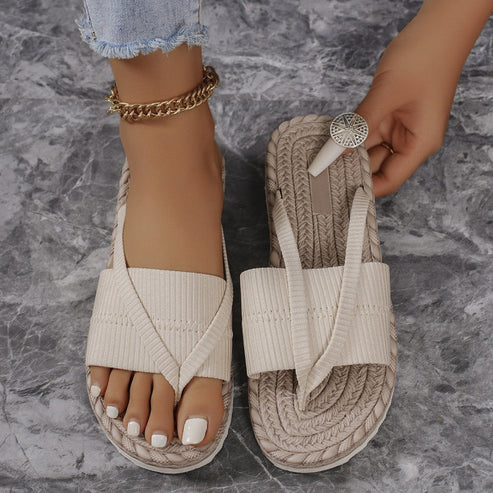 Chanclas Mujer Comodas Veraniegas Ajuste Clasico