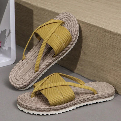 Chanclas Mujer Comodas Veraniegas Ajuste Clasico