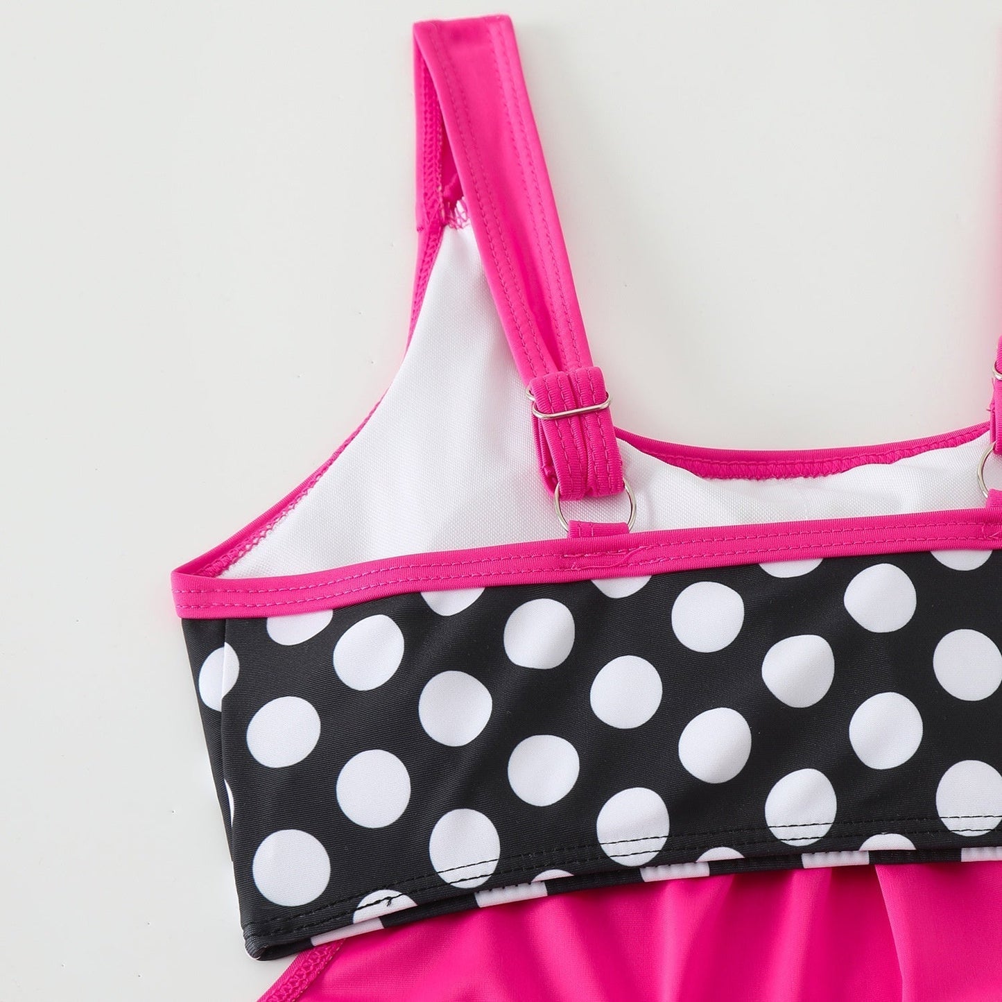 Bikini Mujer de Tela Estampada Cintura Alta Ajustado