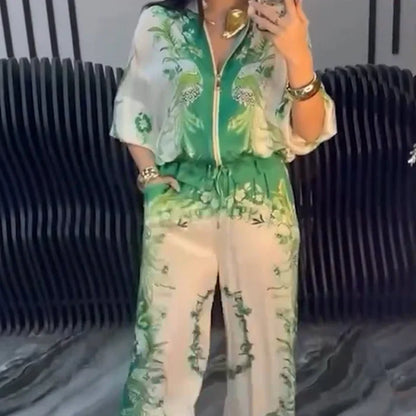 Conjunto Mujer Dos Piezas Elegante Ajuste Clásico