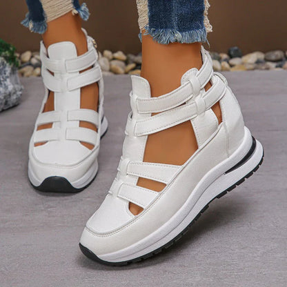 Cuñas Mujer Ligeras Comodas Cremallera Lateral