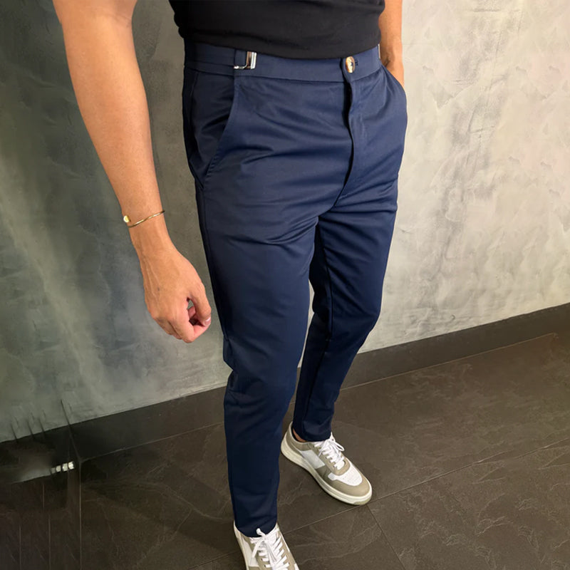 Pantalón Hombre Slim Fit Valerina Milano