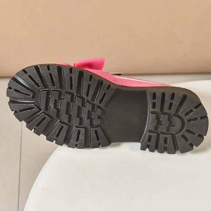 Mocasines Mujer Plataforma con Lazo Decorativo