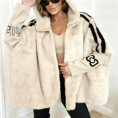 Chaqueta casual Mujer con capucha y cremallera