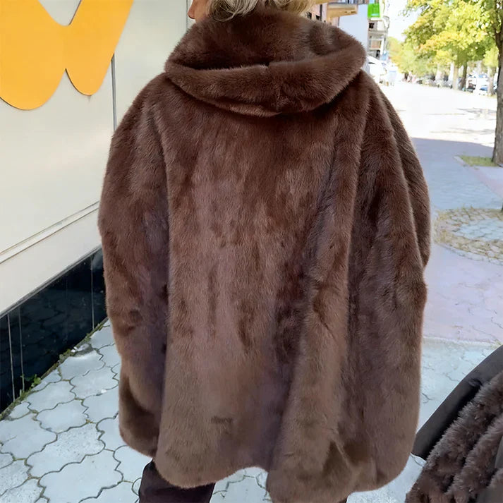 Chaqueta casual Mujer con capucha y cremallera