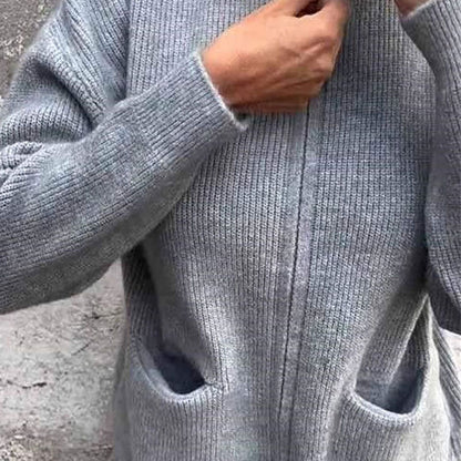 Chaqueta Mujer de Punto con Cremallera