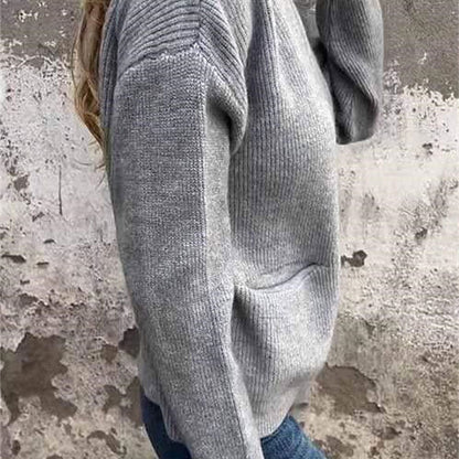 Chaqueta Mujer de Punto con Cremallera