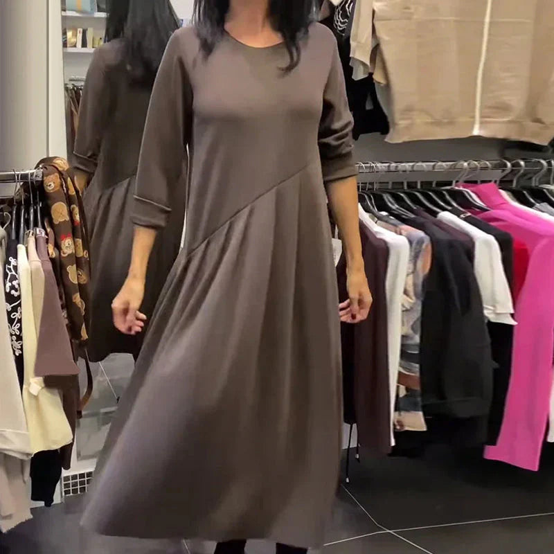 Vestido casual Mujer Escote redondo