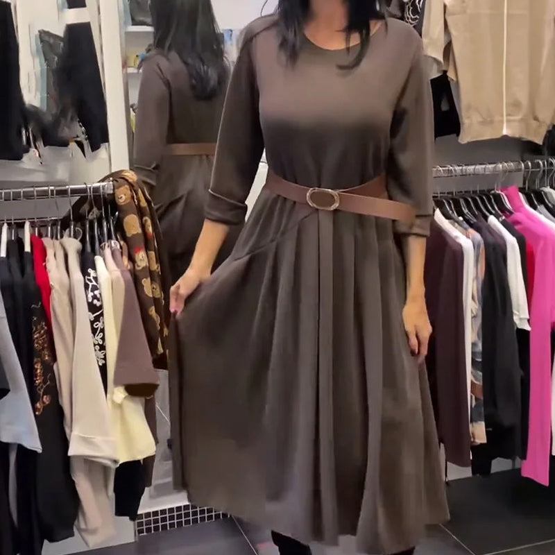 Vestido casual Mujer Escote redondo