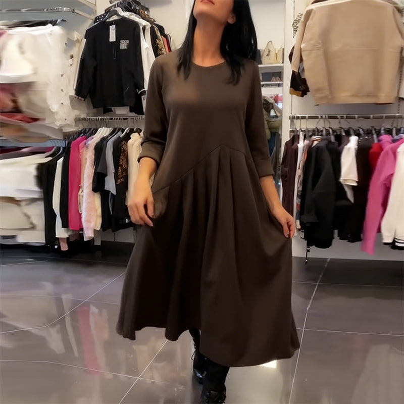 Vestido casual Mujer Escote redondo