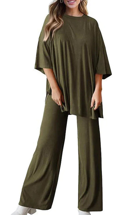 Conjunto Casual Mujer Algodón Suave Ajuste Cómodo