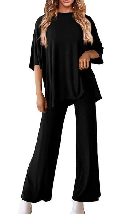 Conjunto Casual Mujer Algodón Suave Ajuste Cómodo
