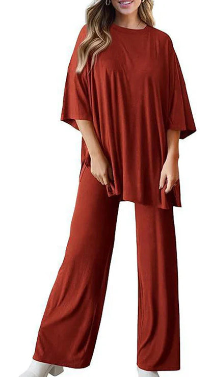 Conjunto Casual Mujer Algodón Suave Ajuste Cómodo