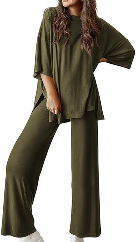 Conjunto Casual Mujer Algodón Suave Ajuste Cómodo