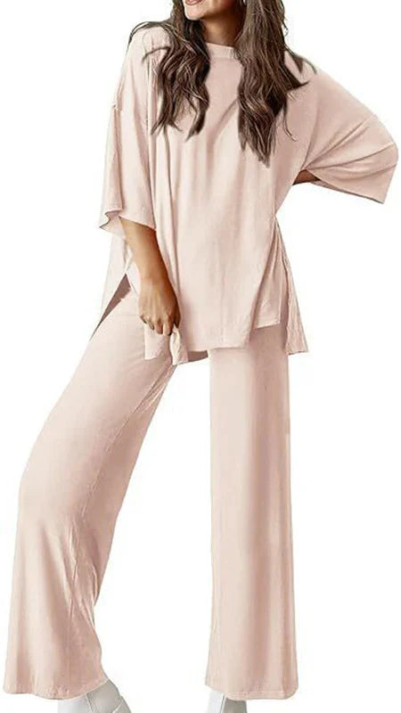 Conjunto Casual Mujer Algodón Suave Ajuste Cómodo