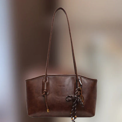 Bolso vintage Mujer de piel sintética estructurado