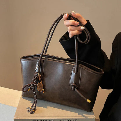 Bolso vintage Mujer de piel sintética estructurado